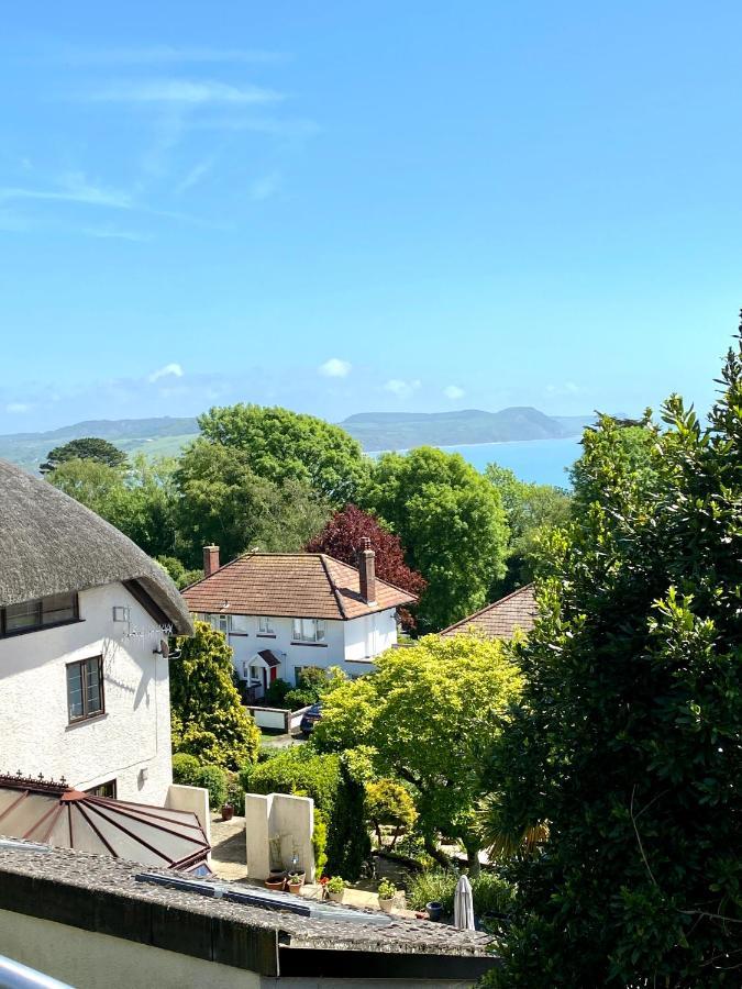 One Of The Best Properties In Lyme! Breathtaking Views Across The Whole Bay. 3 Stories With 2 Tier Veranda Around The Property. Sleeps 6 Lyme Regis Exteriér fotografie